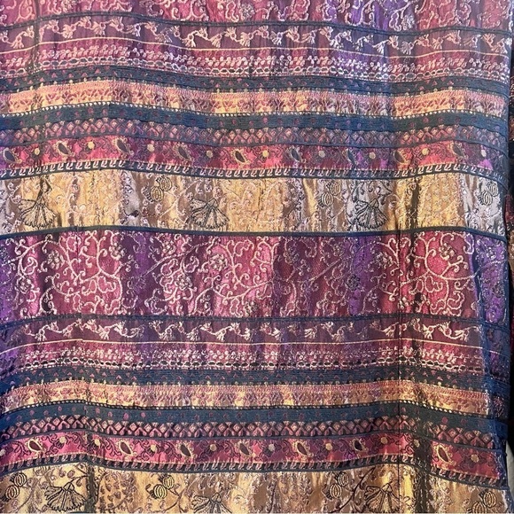 Vintage Joseph Ripkoff burgundy metallic sheen jacket - Picture 5 of 8